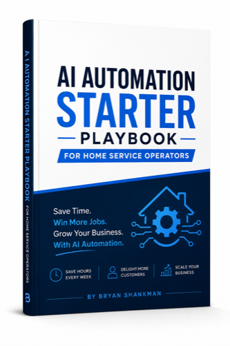 AI Automation Starter Playbook for Home Service Operators