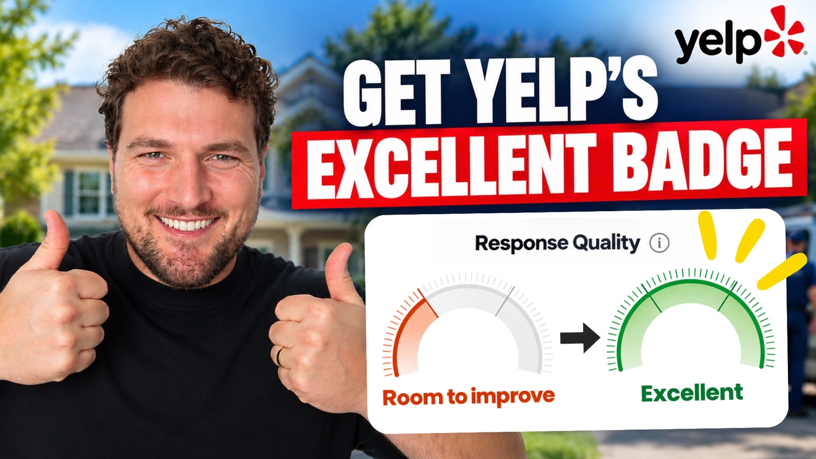 Home service professional reviewing a customer job request on a smartphone